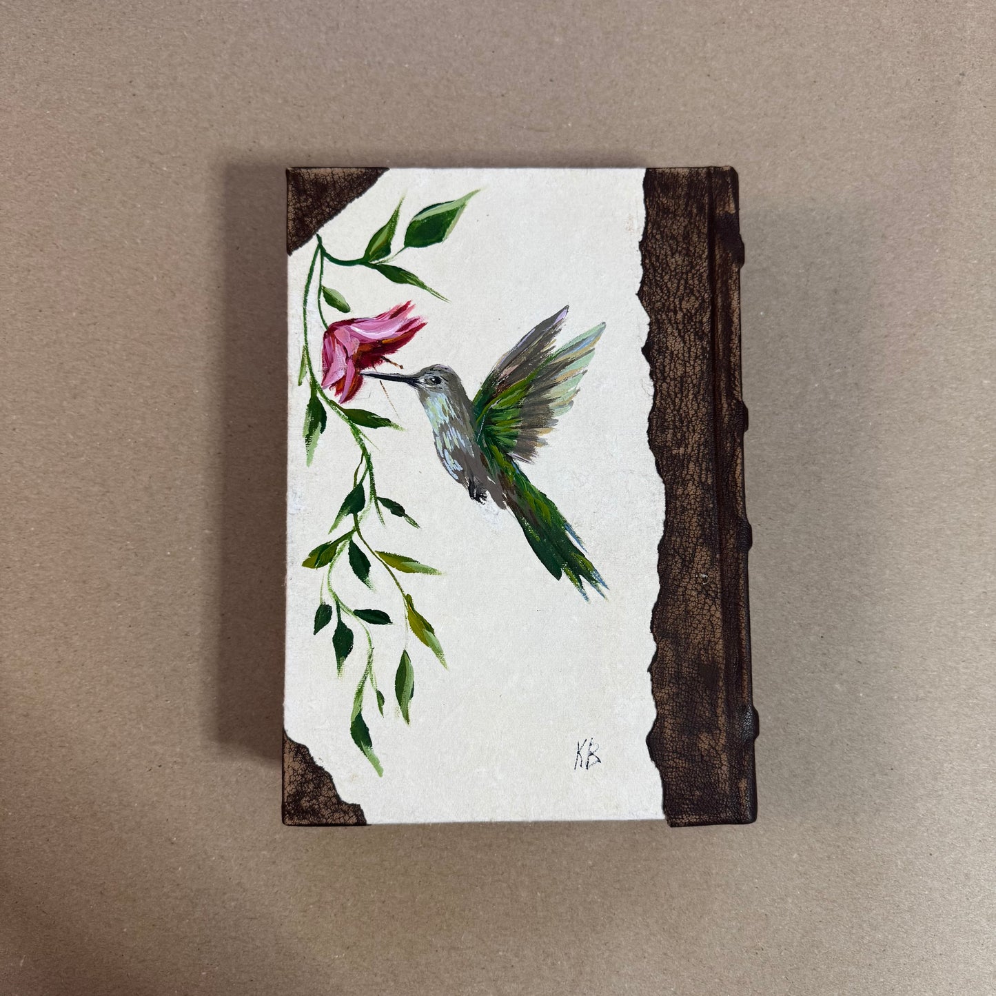 Reserved hummingbirds large journal 10x7