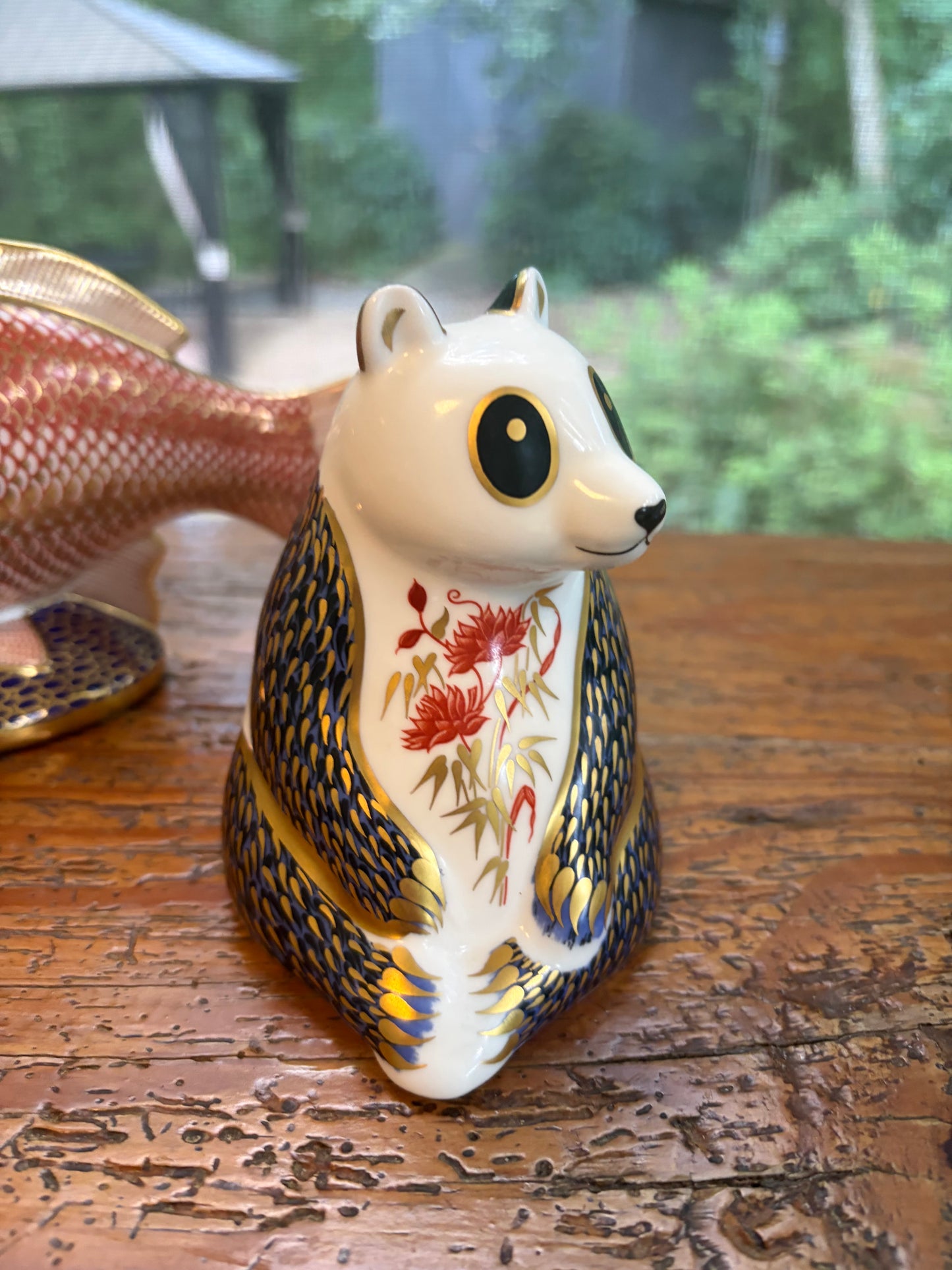 Gorgeous Royal Crown Derby Imari Panda!