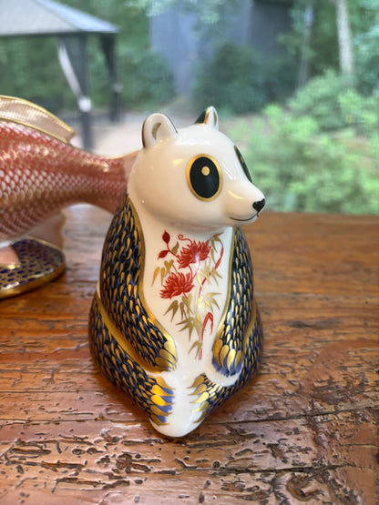 Gorgeous Royal Crown Derby Imari Panda!