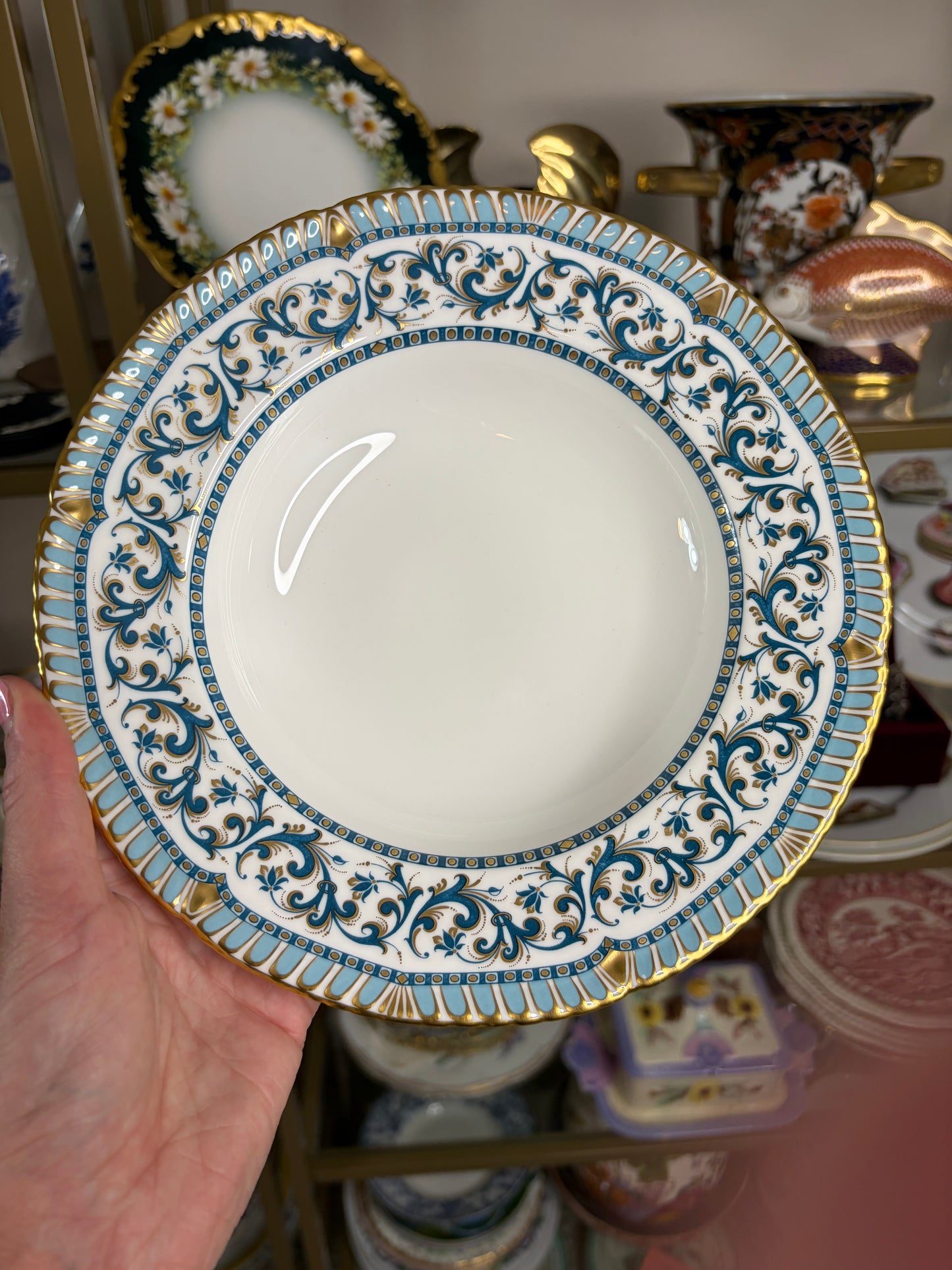 RESERVED - BETH - Stunning Royal Crown Derby Imperial bowls set of 6!