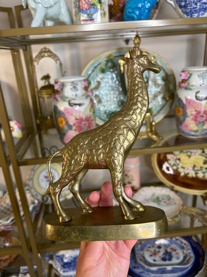Mottahedeh brass giraffe!