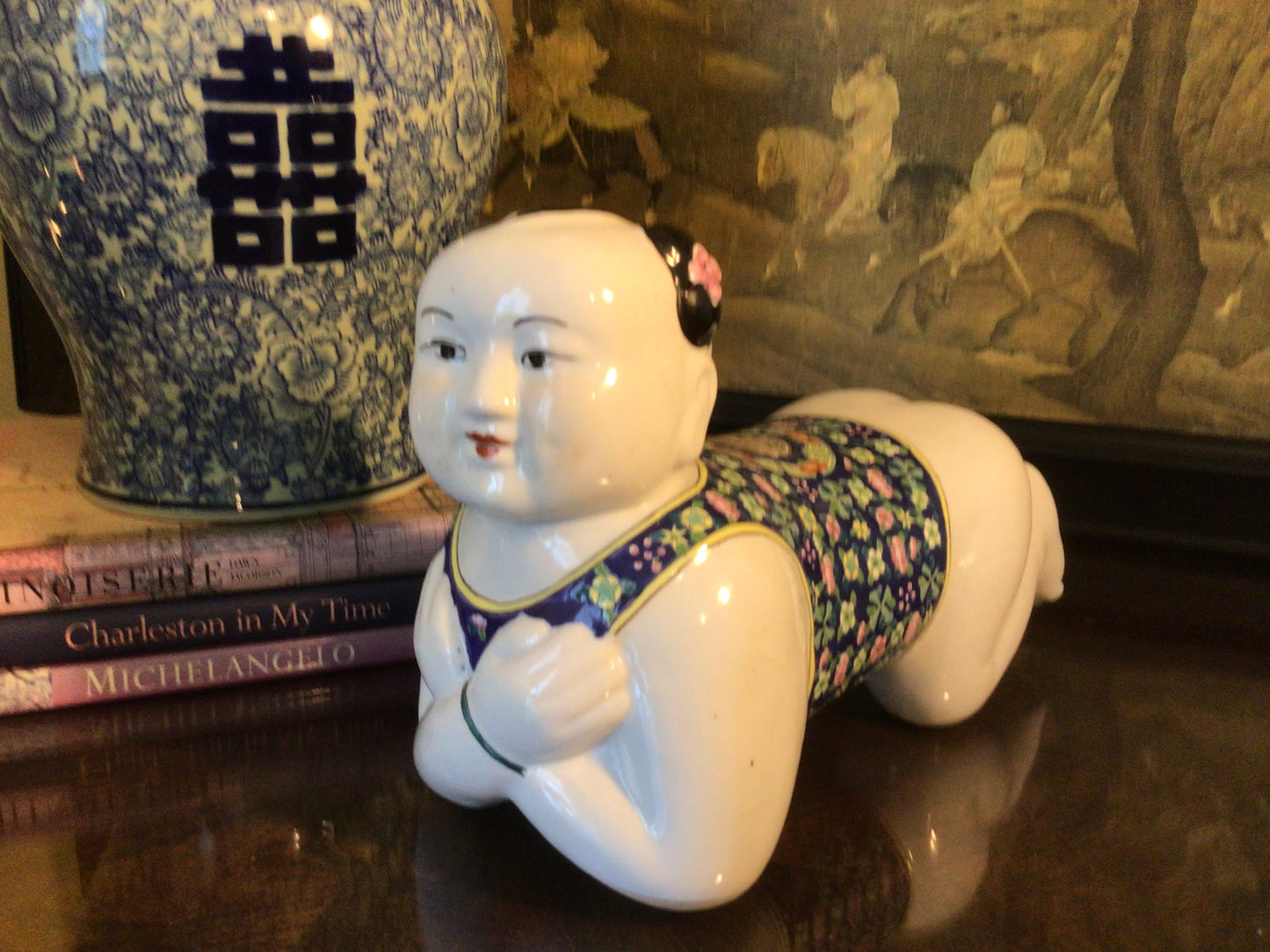 Vintage Chinese Opium Female Pillow