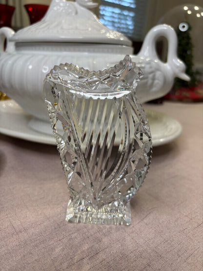 Sparkling Waterford Crystal harp paperweight!