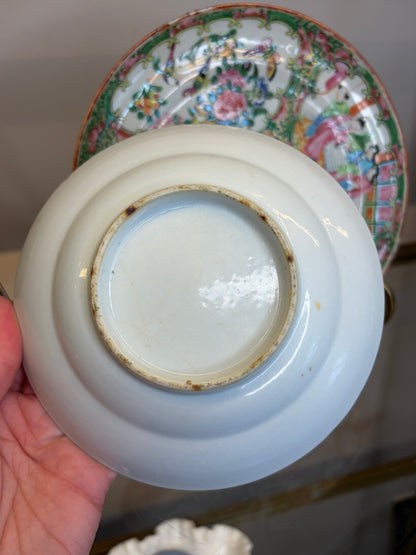 Antique Famille rose small bowl! As is!