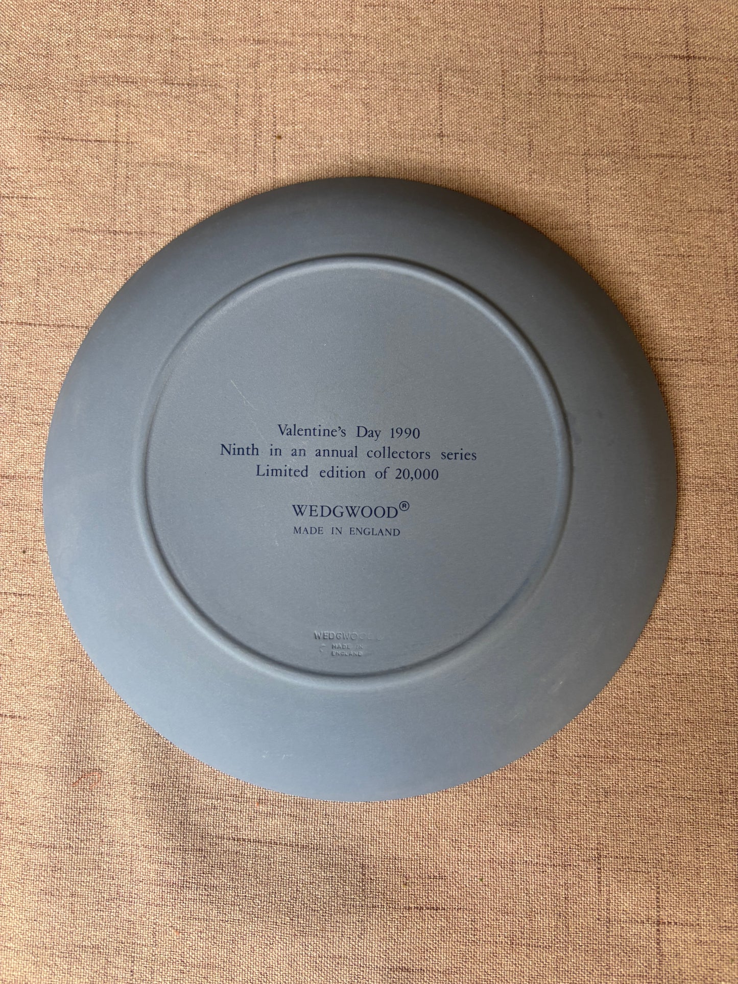 Wedgwood My Valentine 1990 plate!