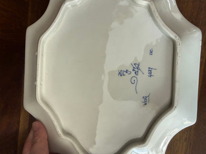 Reserved T Live 2/10 - Vintage Blue & White Platter