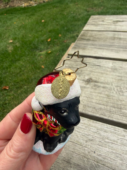 Sweetest Radko dog ornament!