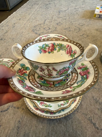 Reserved Molly PS - Vintage Indian Tree Coalport China Set
