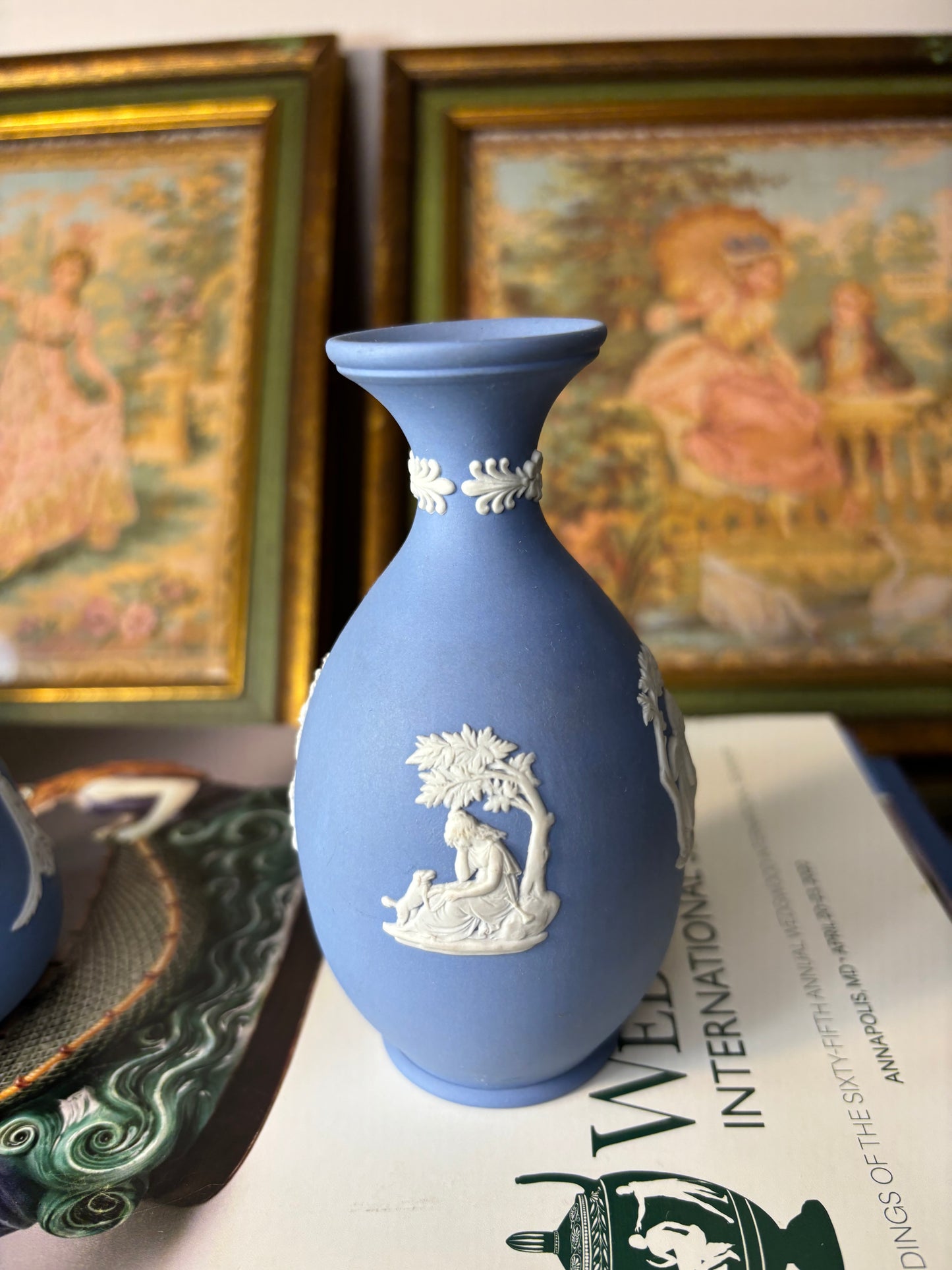 Wedgwood Jasperware vase!