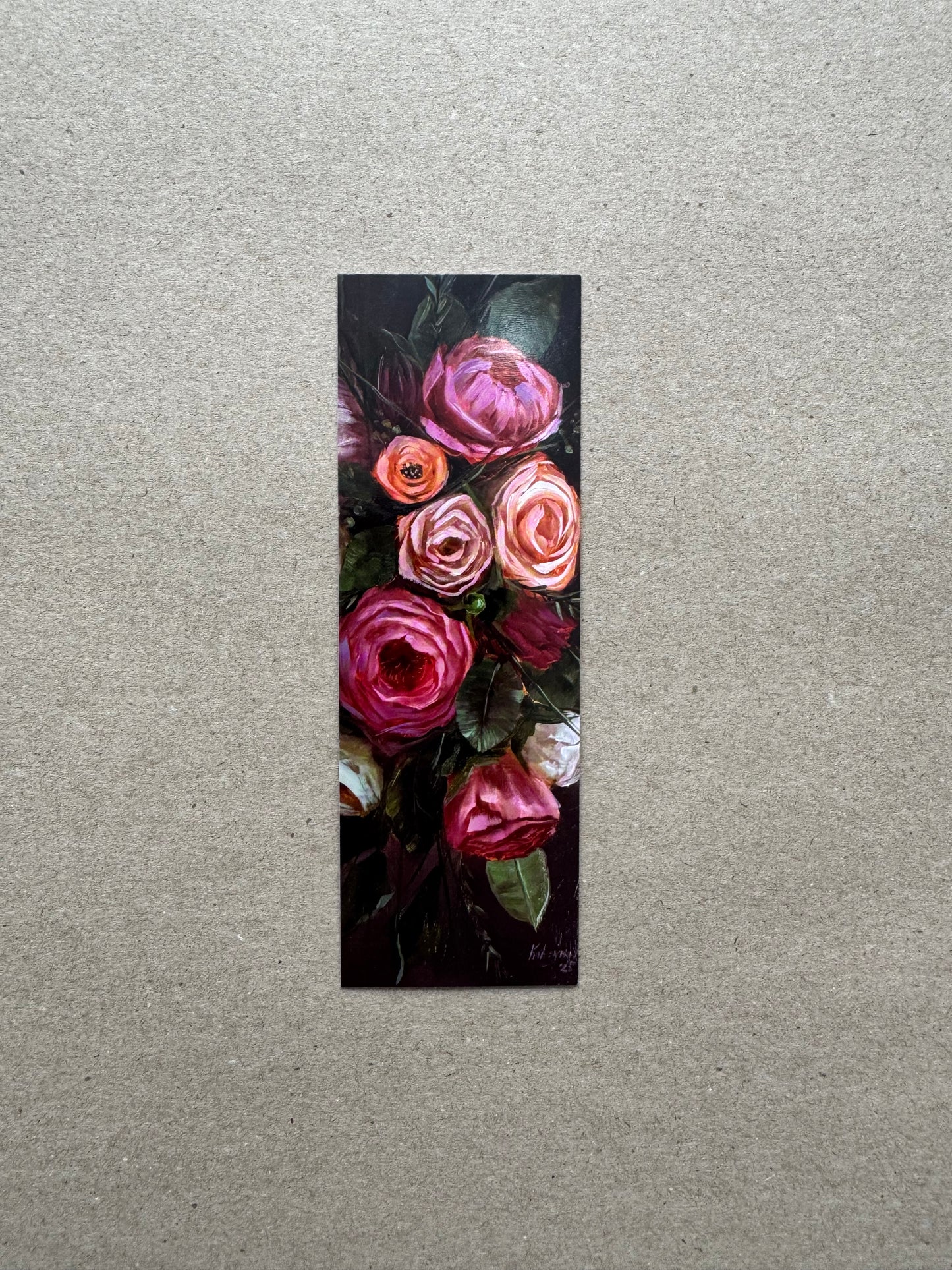 Set of bookmarks with original art 5 pieces