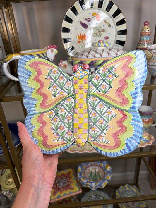 Mackenzie-Childs Butterfly trivet!