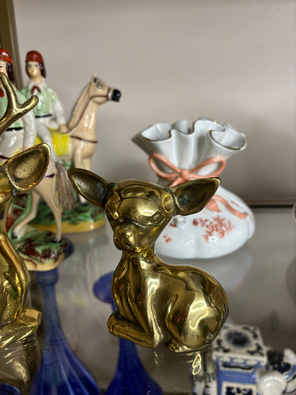 Sweetest brass deer pair!