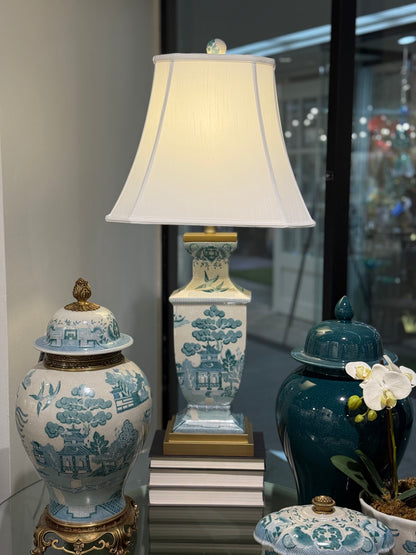 Danny's Fine Porcelain - Turquoise Willow Porcelain Collection (Sold Separately)