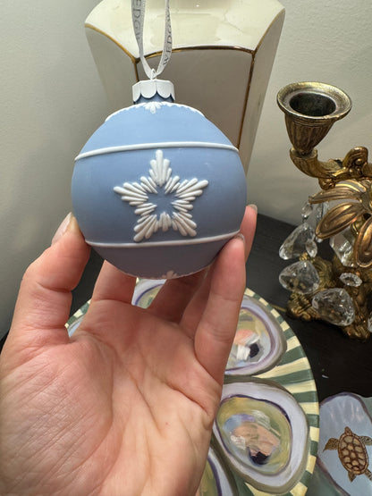 Reserved Wedgwood Christmas ornament