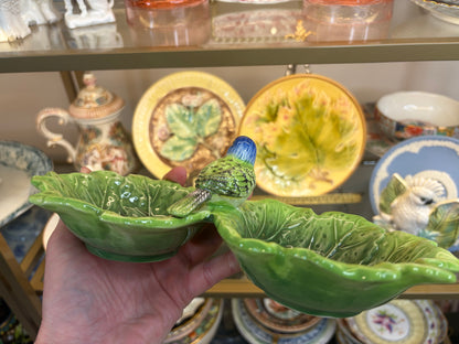 Reserved! Lovely bird trinket dish!