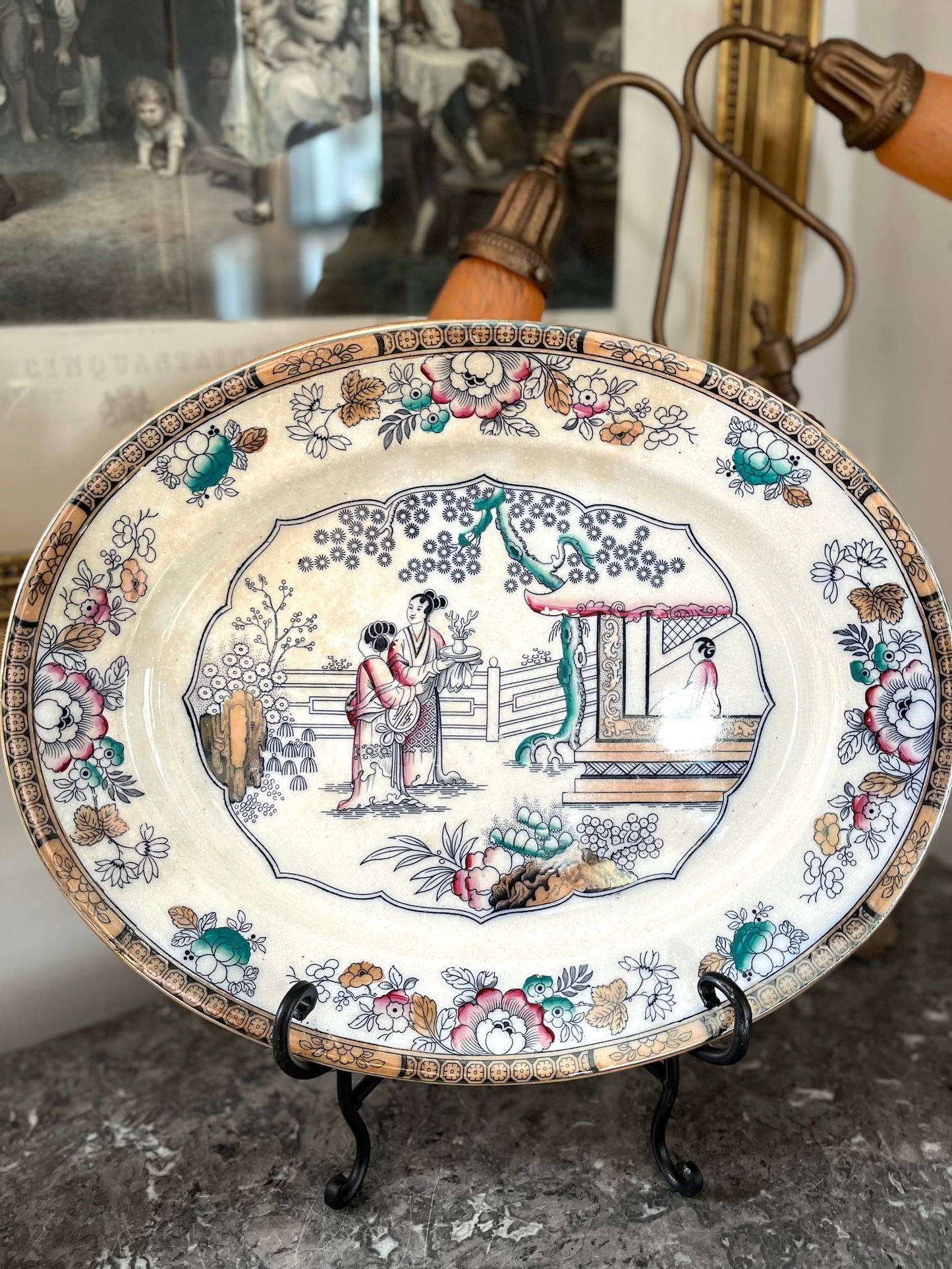 A Rare XLarge 19” Aesthetic-Movement Beauty — Gildea & Walker, 1881–1885