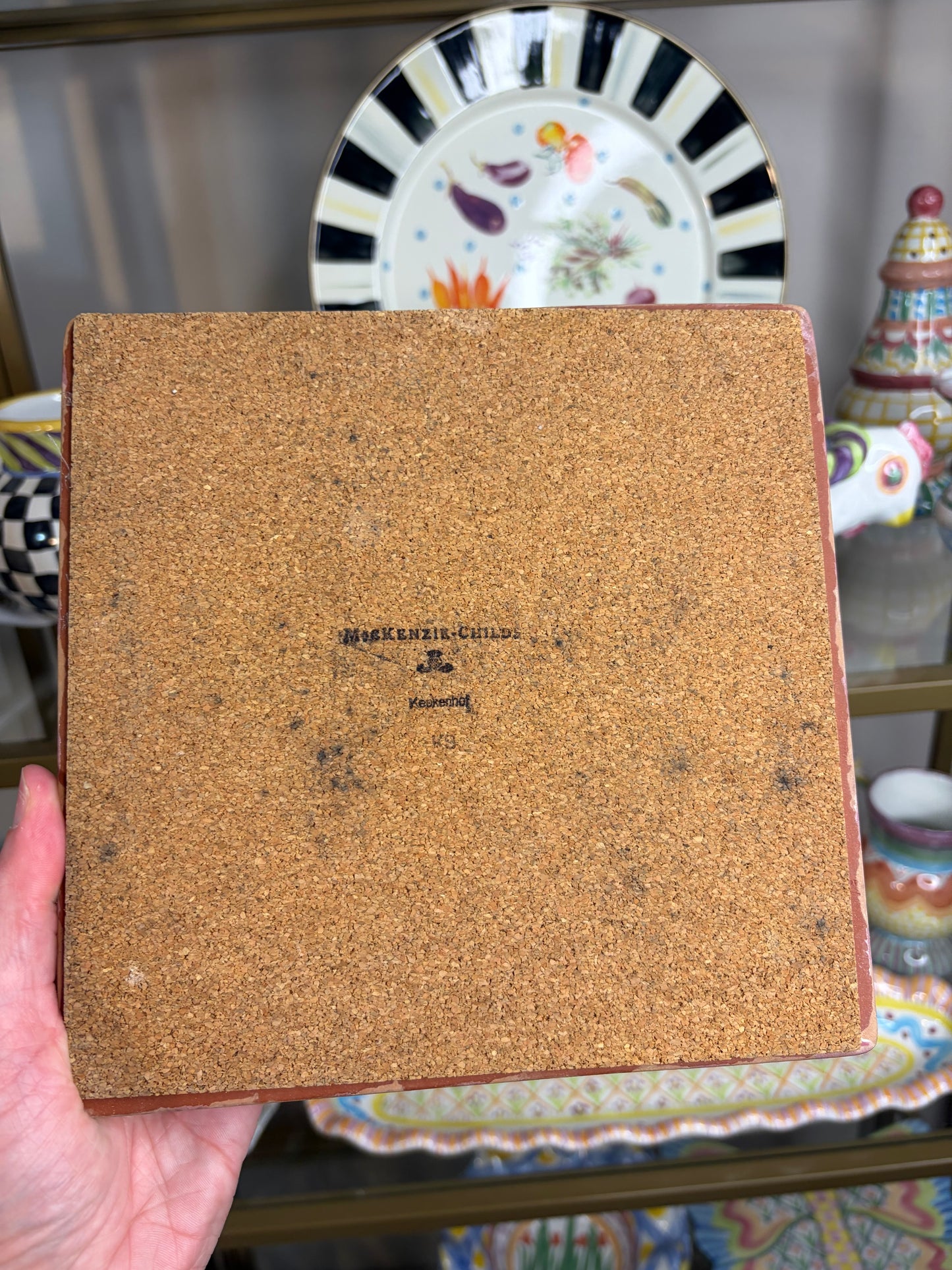 Mackenzie-Childs trivet!