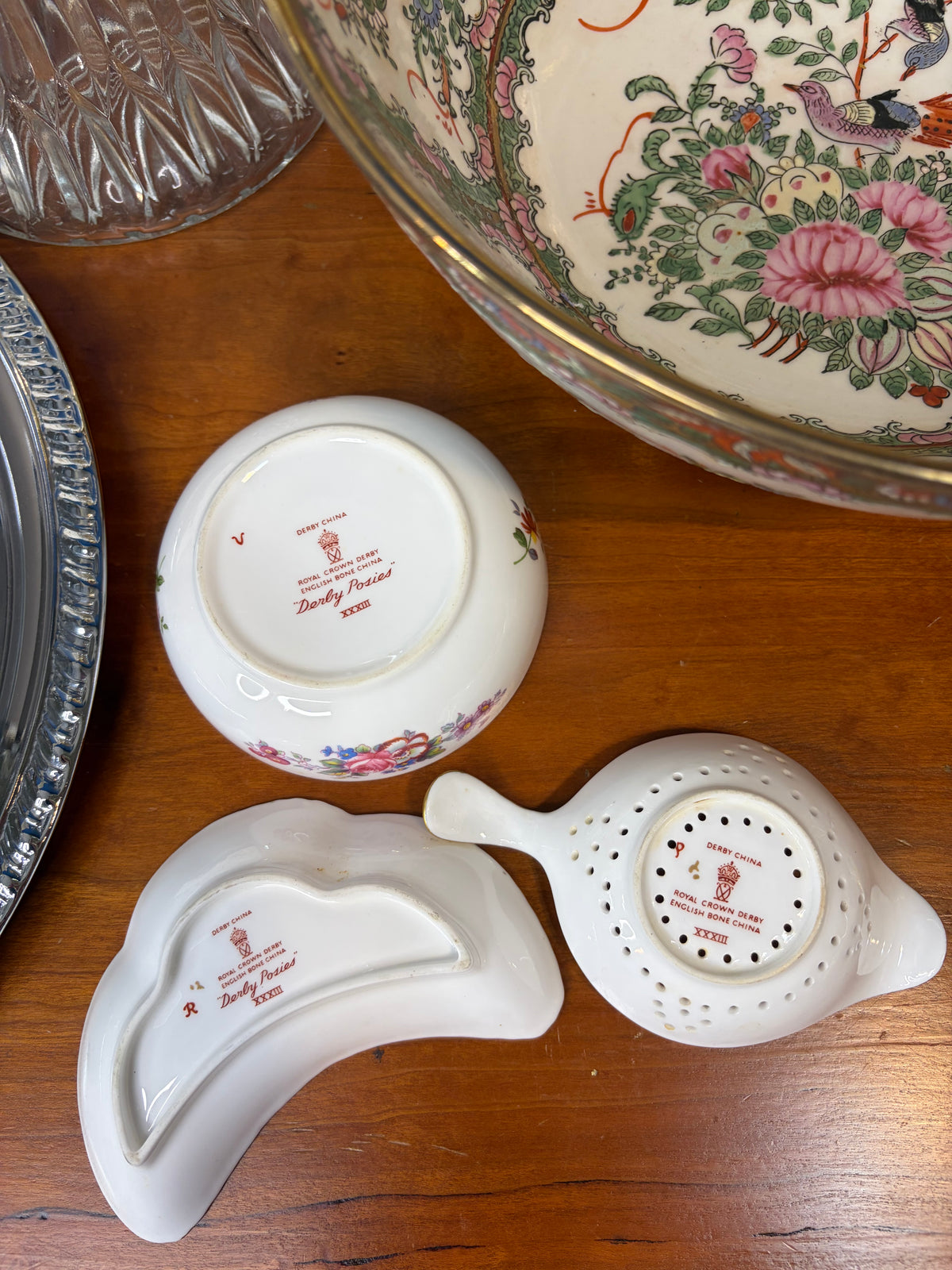 Lovely Royal Crown Derby “Derby Posies” set!
