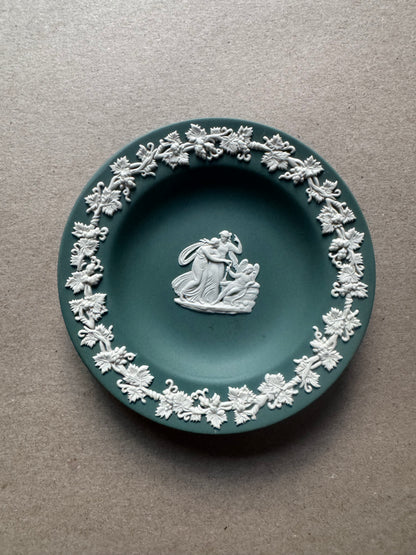 Wedgewood teal small plate 4.5”