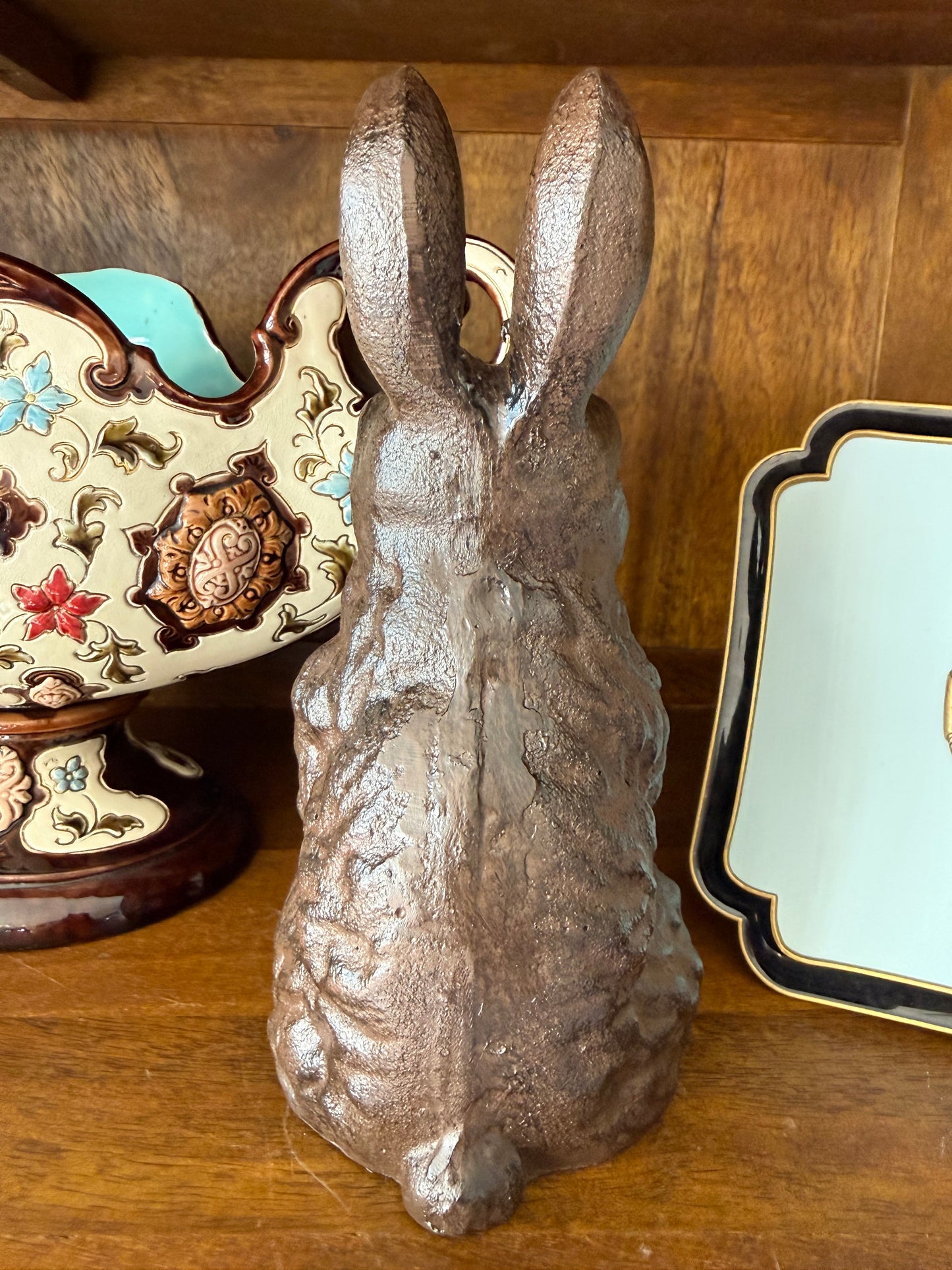 Darling Cast Iron Bunny Doorstop / Bookend
