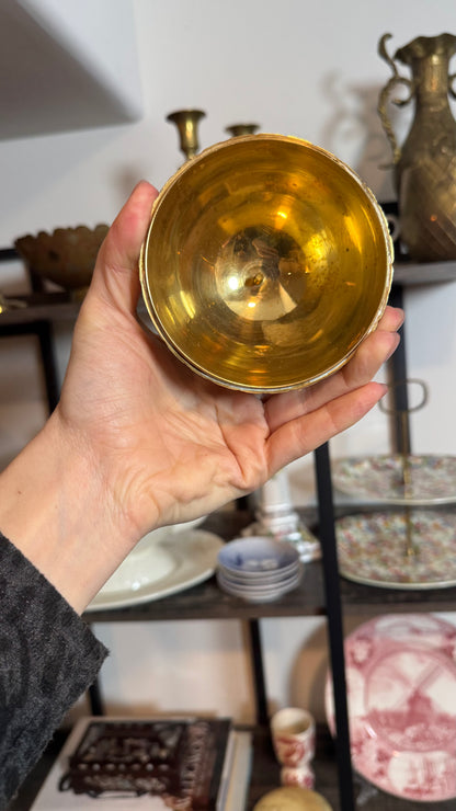 Reserved brass pineapple