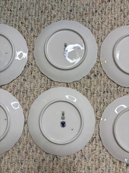 Beautiful Bavaria Fruit Plates set of 6!