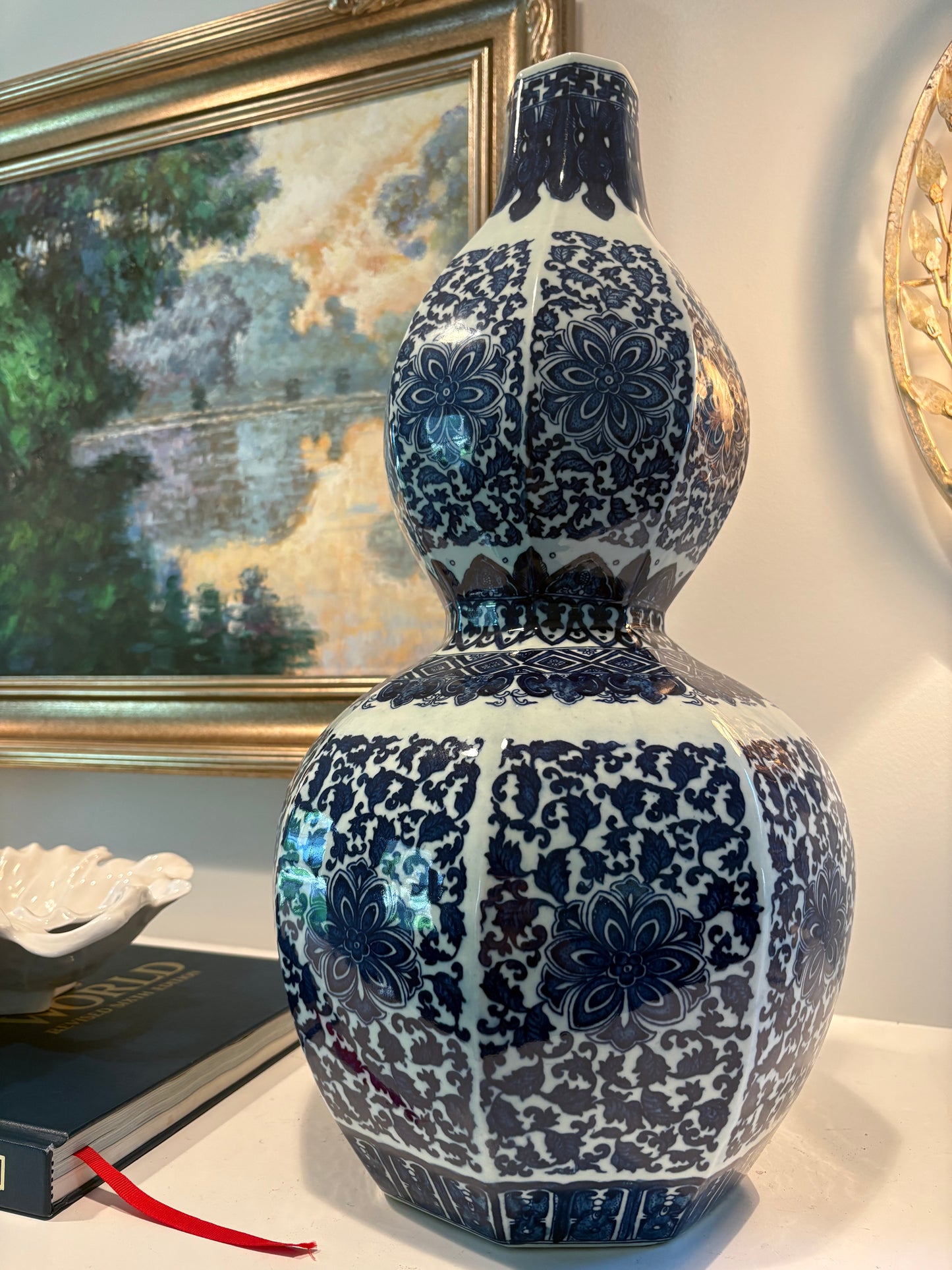 Large Double Gourd Vase from Williams Sonoma Home
