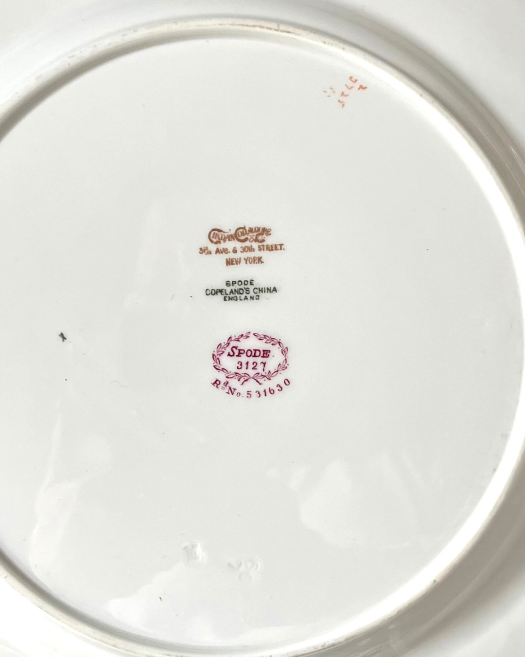 🔥ON AUCTION🔥Exceptional Set of 12 Copeland Spode Green Ground & Raised Enamel Dinner Plates – Gilman Collamore NYC - Stamped Circa 1908-