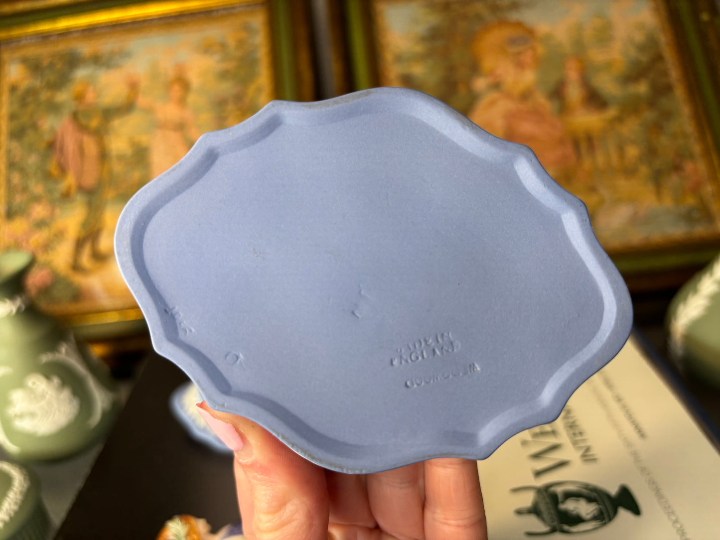 Wedgwood Jasperware trinket box!