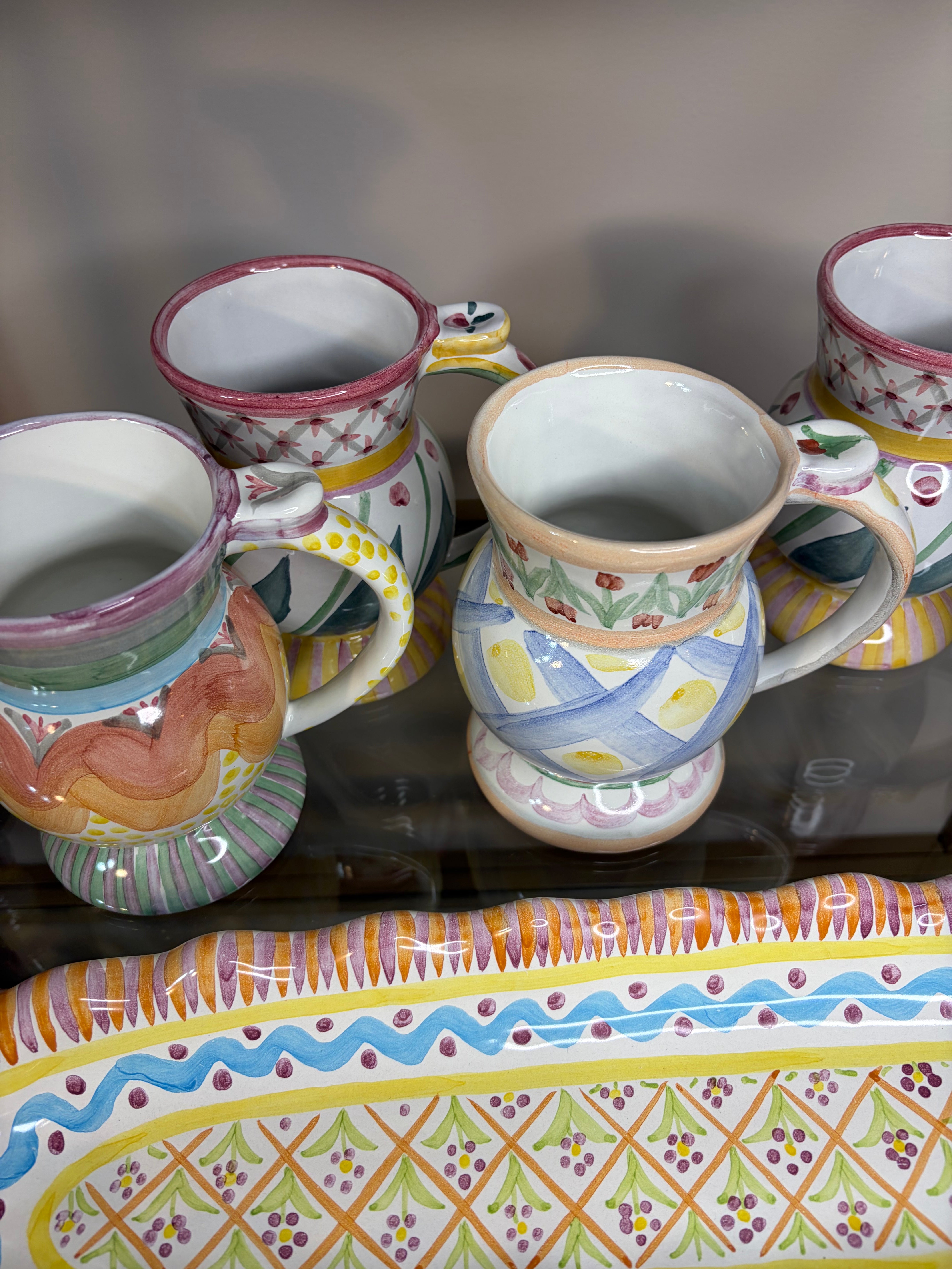Mackenzie-Childs set of 5 mugs! – Lillian Grey