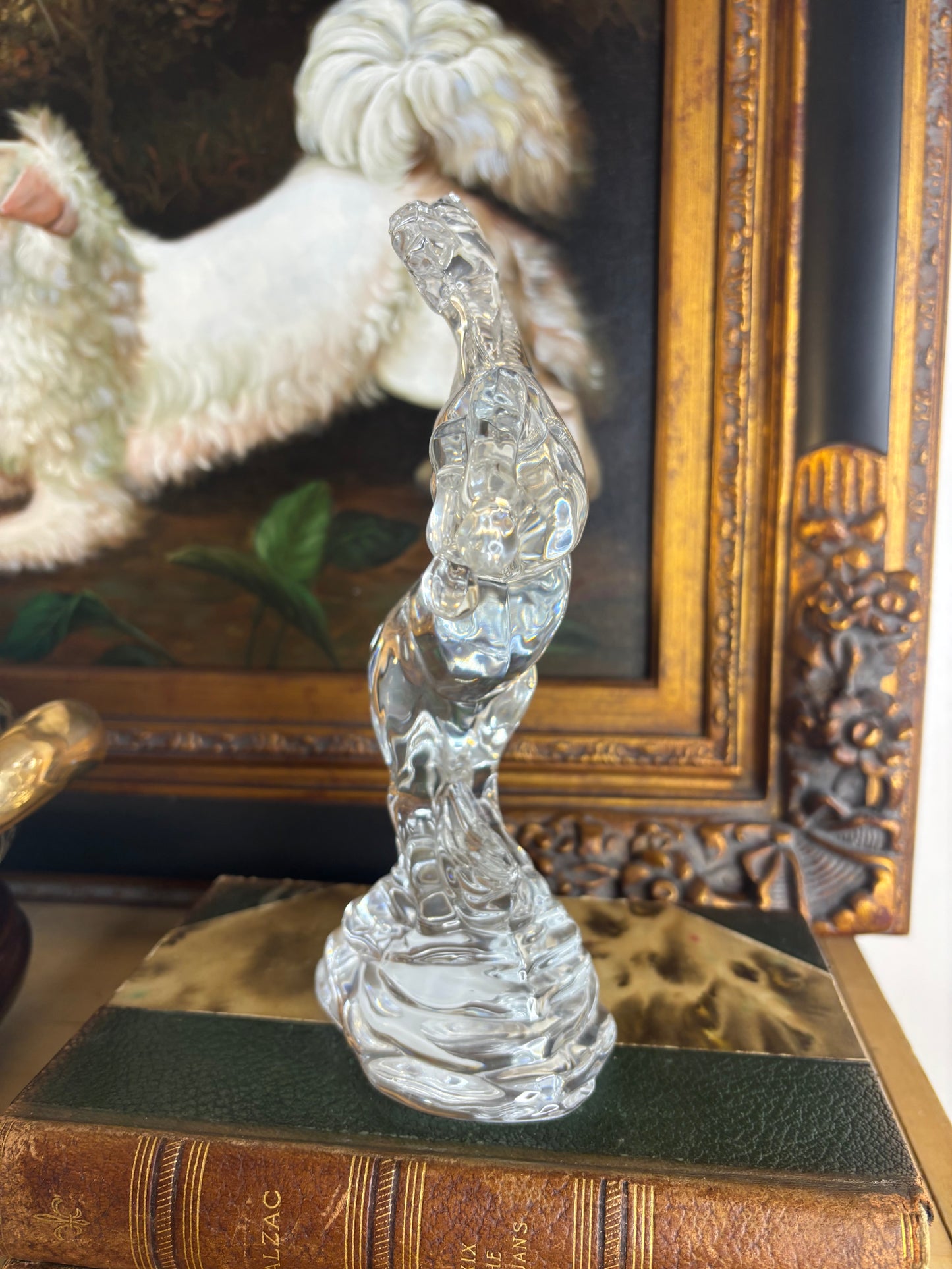 Waterford Crystal Rearing Horse in original box!