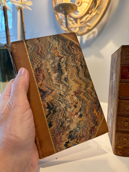 Set of (8) Early 19th c Books by Sir Walter Scott