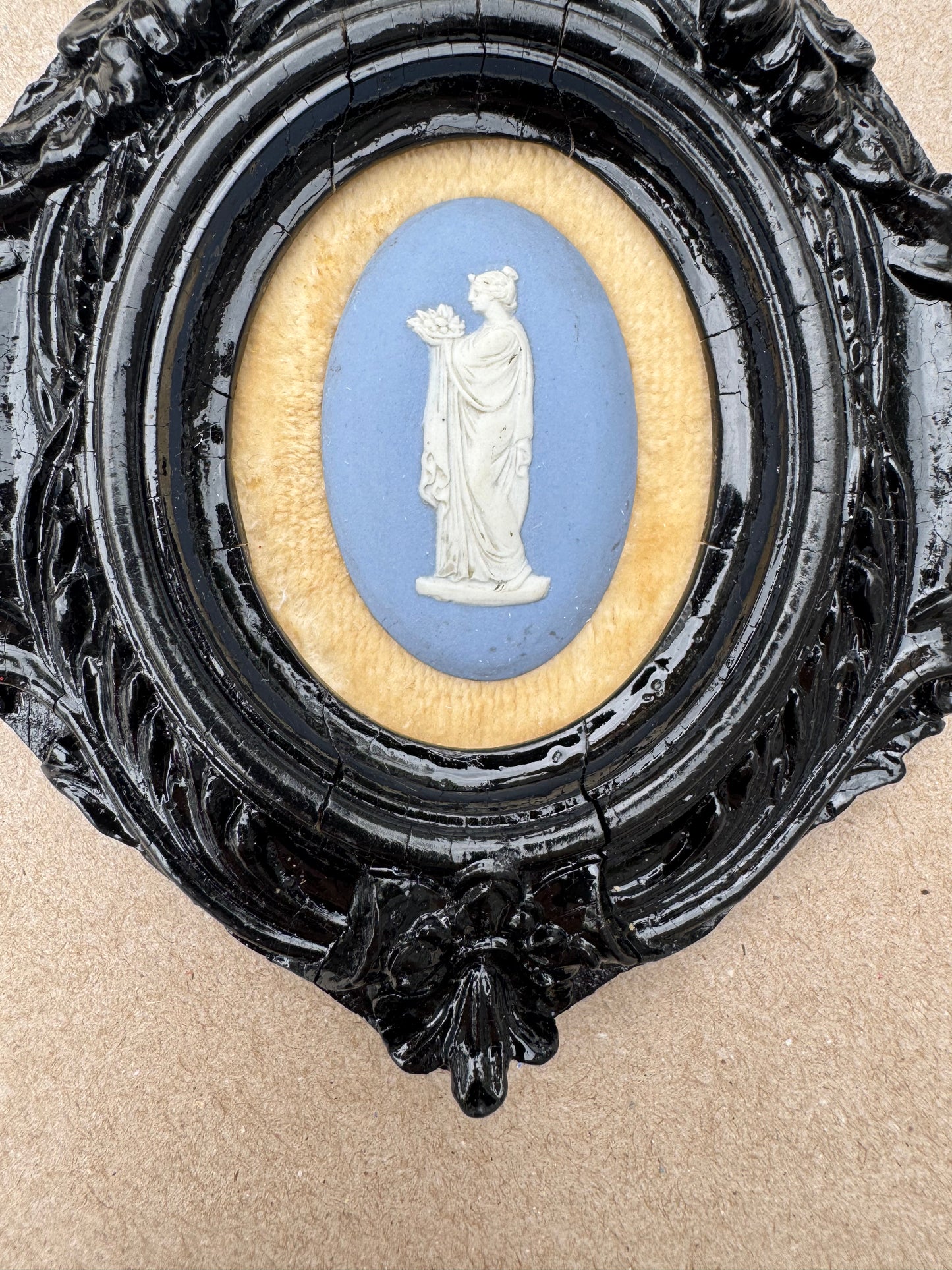 Light blue Wedgewood pendant