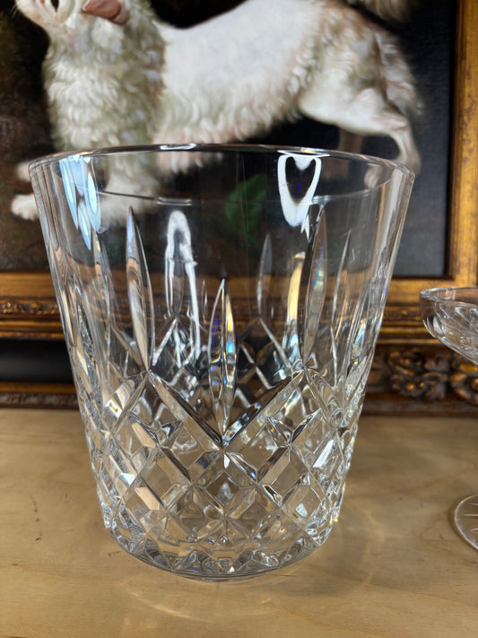 Stunning Waterford Lismore ice bucket or wine cooler!