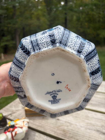 Antique Keeling and Co. Pitcher with florals and birds! Circa 1910- 1930