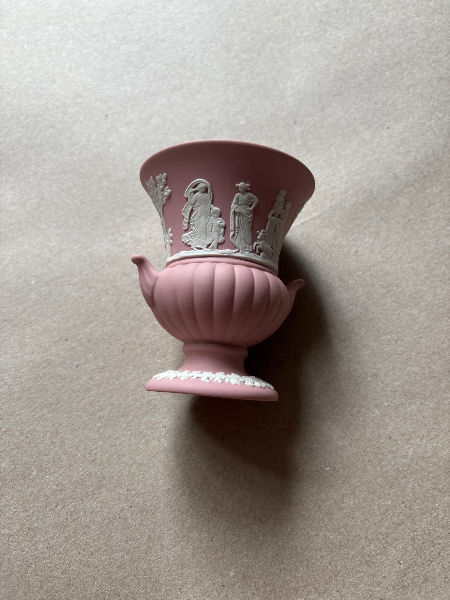 Reserved pink small urn
