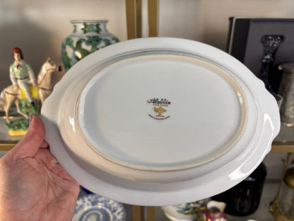 Beautiful Japanese floral and gold bowl!