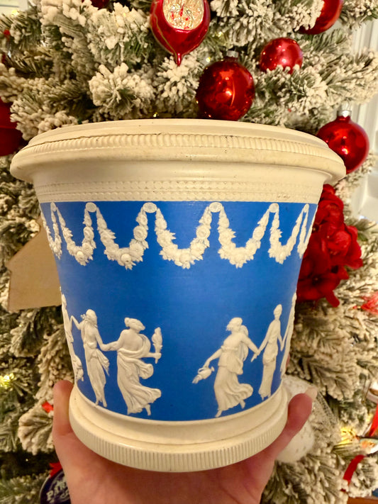 Gorgeous Copeland Spode Jasperware Cachepot Planter