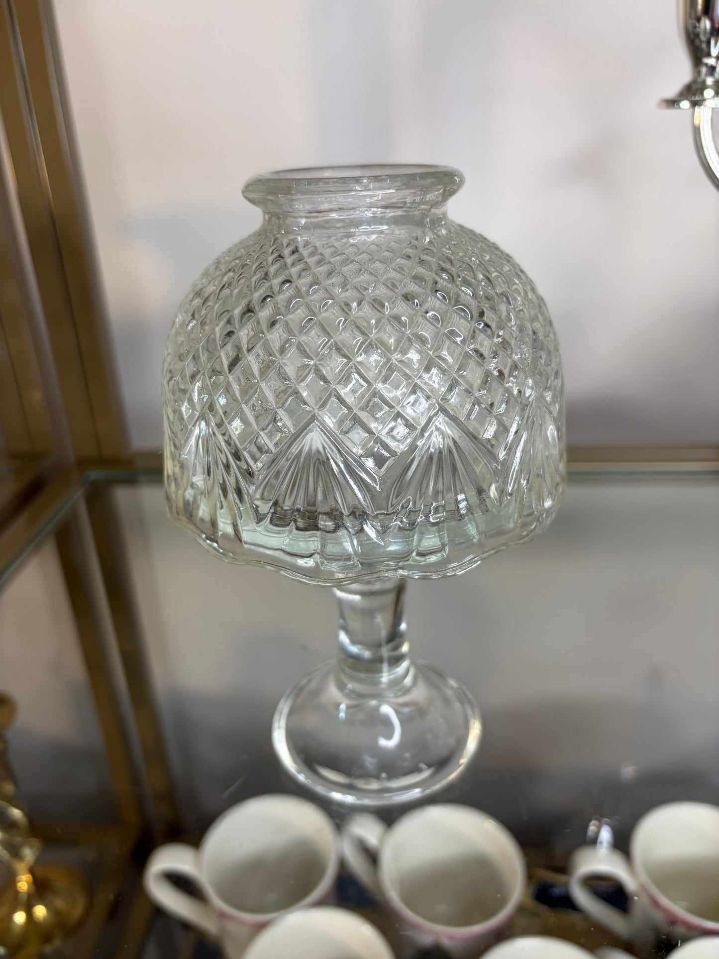 Beautiful glass fairy lamp!