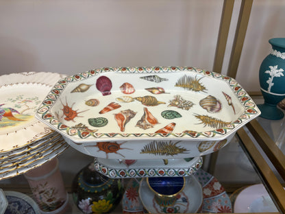 Gorgeous shell pedestal compote!