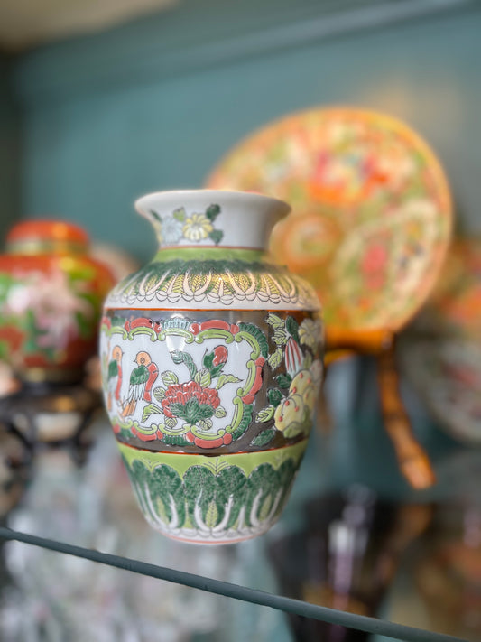 Vintage Bok Choy Small Vase