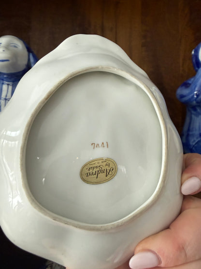 Vintage Set of 4 Americana Eagle 6” Plates Andrea by Sadek