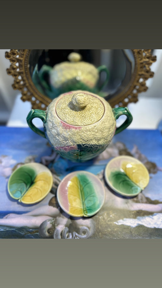 Live:4/16  Etruscan Majolica Butterpats sold Individually