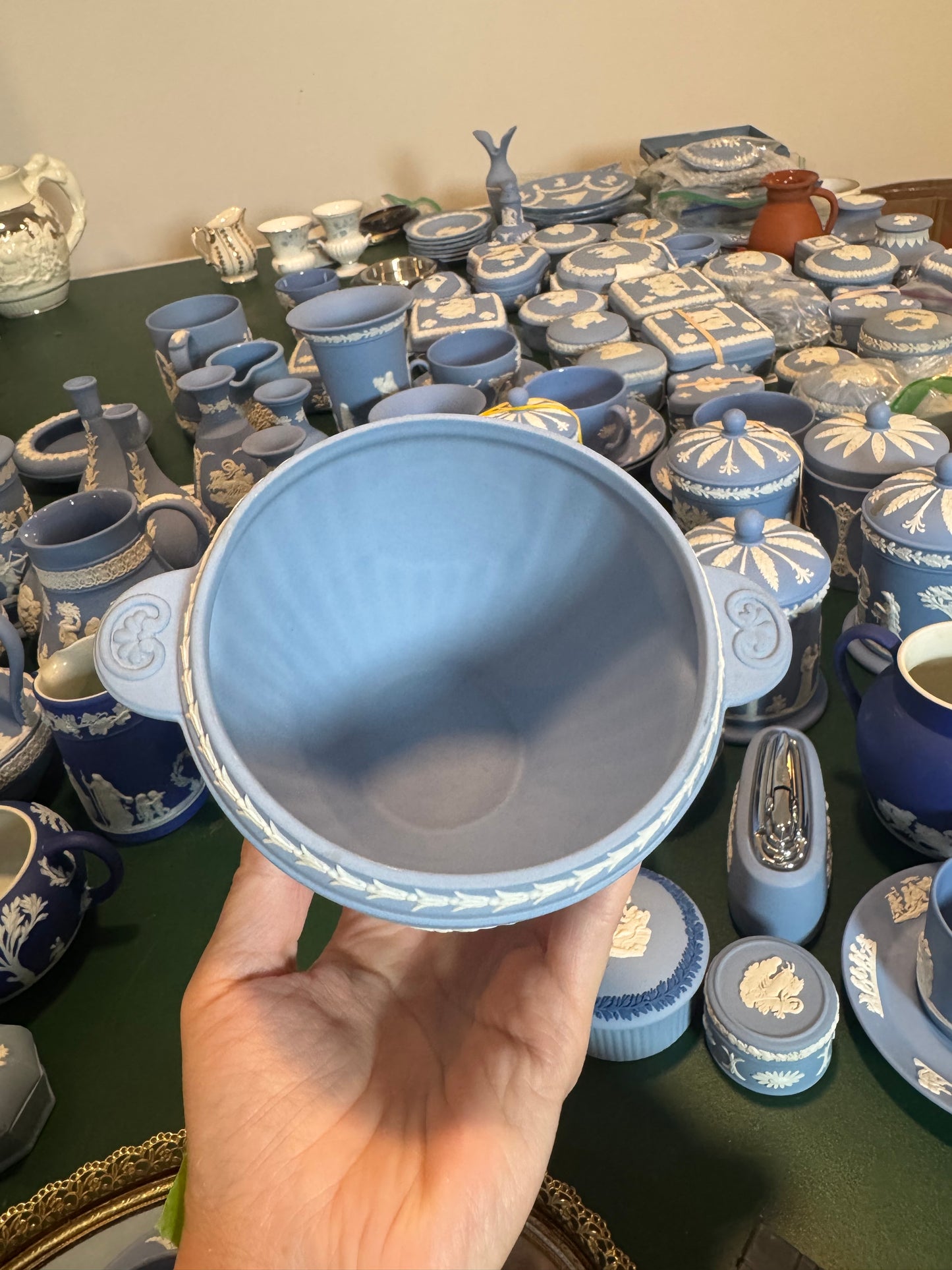 Reserved Wedgwood planter pot