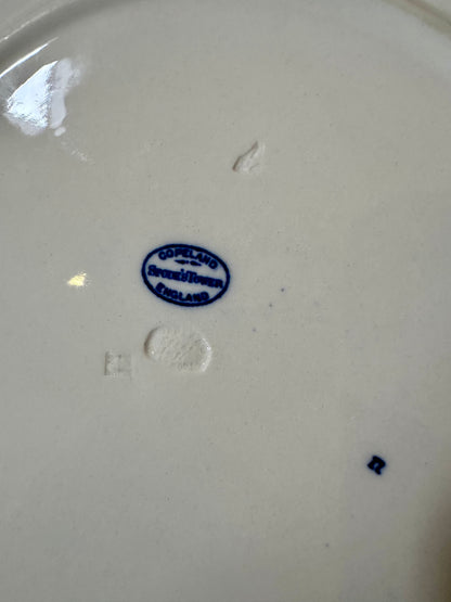 Antique Copeland Spode Tower Blue Dinner Plate | March–April 1924