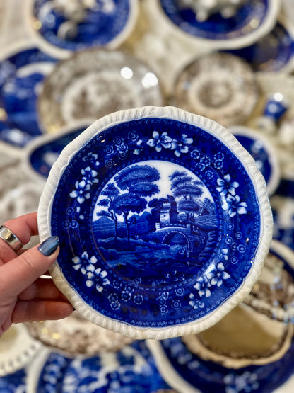 Antique Copeland Spode Tower Blue Salad Plate | March 1924