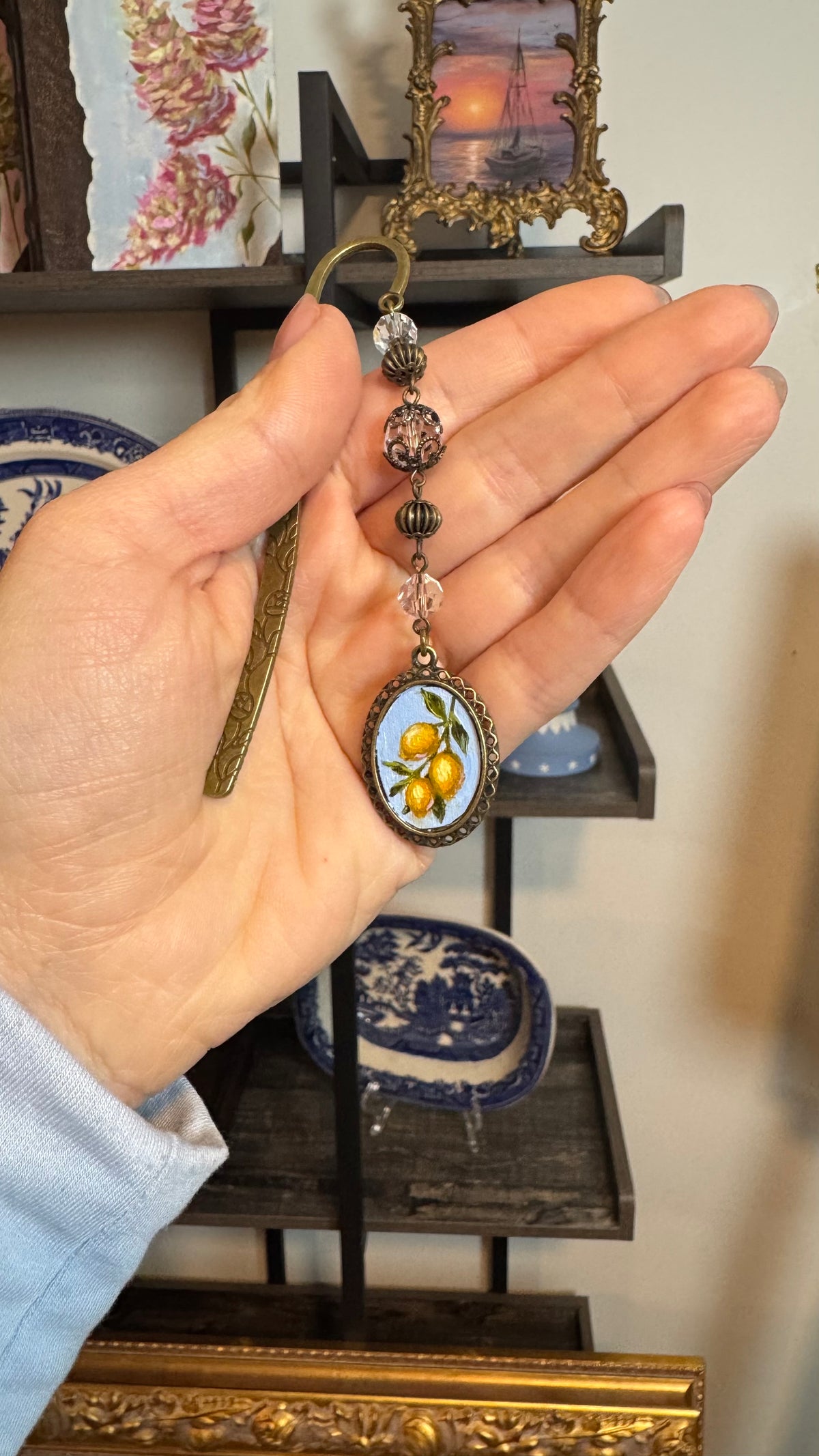 Reserved lemons bookmark