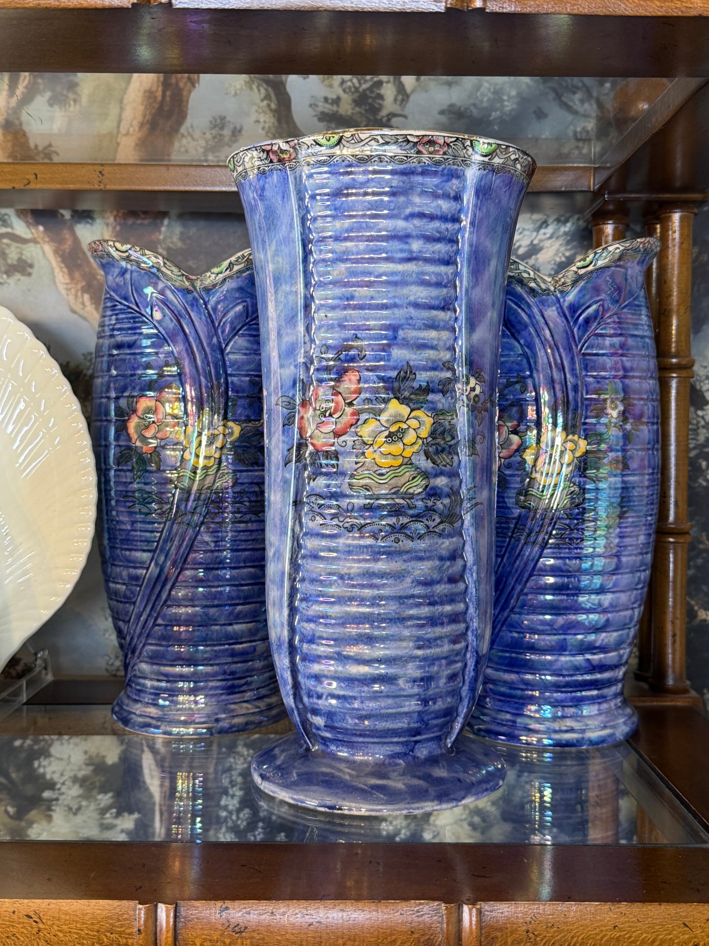 Antique Royal Bradwell Lustre Vase Trio | Set of 3 | DA4220 & DA4221