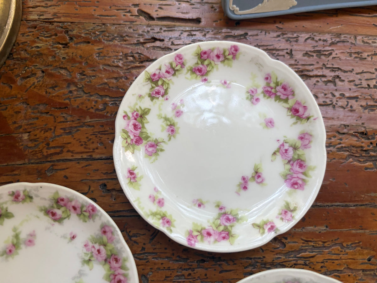 Lovely floral butter pats set of 3!