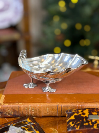 Antique Robert Frederick Fox  Sterling Silver Art Nouveau Bon Bon Dish | London 1912 | DA0842